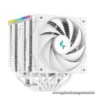 DeepCool CPU Cooler - AK620 Digital WH (28 dB; max, 117,21 m3/h; 4pin csatlakozó, 6 db heatpipe, 2x12cm, PWM, fehér)