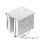 DeepCool CPU Cooler - AK620 Digital WH (28 dB; max, 117,21 m3/h; 4pin csatlakozó, 6 db heatpipe, 2x12cm, PWM, fehér)