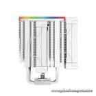 DeepCool CPU Cooler - AK620 Digital WH (28 dB; max, 117,21 m3/h; 4pin csatlakozó, 6 db heatpipe, 2x12cm, PWM, fehér)