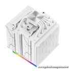 DeepCool CPU Cooler - AK620 Digital WH (28 dB; max, 117,21 m3/h; 4pin csatlakozó, 6 db heatpipe, 2x12cm, PWM, fehér)
