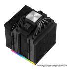 DeepCool CPU Cooler - AK620 Digital (28 dB; max, 117,21 m3/h; 4pin csatlakozó, 6 db heatpipe, 2x12cm, PWM)