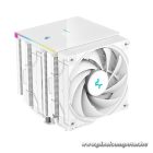 DeepCool CPU Cooler - AK620 DIGITAL SE WH (28 dB; max, 117,21 m3/h; 4pin csatlakozó, 6 db heatpipe, 2x12cm, PWM, RGB)