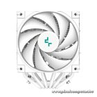 DeepCool CPU Cooler - AK620 DIGITAL SE WH (28 dB; max, 117,21 m3/h; 4pin csatlakozó, 6 db heatpipe, 2x12cm, PWM, RGB)