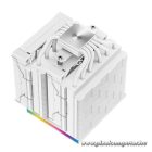 DeepCool CPU Cooler - AK620 DIGITAL SE WH (28 dB; max, 117,21 m3/h; 4pin csatlakozó, 6 db heatpipe, 2x12cm, PWM, RGB)