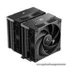 DeepCool CPU Cooler - AK620 G2 DIGITAL NYX (28 dB; max, 98,13 m3/h; 4pin csatlakozó, 6 db heatpipe, 2x12cm, PWM)