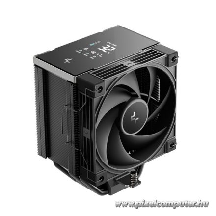 DeepCool CPU Cooler - AK700 DIGITAL NYX (28dB; max, 131,21 m3/h; 4pin csatlakozó, 7 db heatpipe, 12cm, PWM)