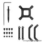 DeepCool CPU Cooler - AK700 DIGITAL NYX (28dB; max, 131,21 m3/h; 4pin csatlakozó, 7 db heatpipe, 12cm, PWM)