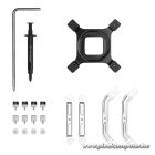 DeepCool CPU Cooler - AK700 DIGITAL WH (28dB; max, 131,21 m3/h; 4pin csatlakozó, 7 db heatpipe, 12cm, PWM)