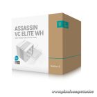 DeepCool CPU Cooler - ASSASSIN VC ELITE WH (max. 20,5dB; 104,06 m3/h; 4pin, 7 db heatpipe, 1x12cm, 1x14cm, PWM)
