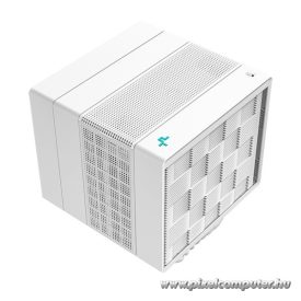   DeepCool Aktív CPU hűtő - ASSASSIN IV WH (max. 20,5dB; max. 134,39 m3/h; 4pin PWM; 7 db heatpipe, 1x12cm, 1x14cm, fehér)