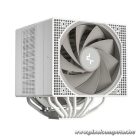 DeepCool Aktív CPU hűtő - ASSASSIN IV WH (max. 20,5dB; max. 134,39 m3/h; 4pin PWM; 7 db heatpipe, 1x12cm, 1x14cm, fehér)