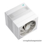 DeepCool Aktív CPU hűtő - ASSASSIN IV WH (max. 20,5dB; max. 134,39 m3/h; 4pin PWM; 7 db heatpipe, 1x12cm, 1x14cm, fehér)
