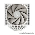 DeepCool Aktív CPU hűtő - ASSASSIN IV WH (max. 20,5dB; max. 134,39 m3/h; 4pin PWM; 7 db heatpipe, 1x12cm, 1x14cm, fehér)