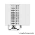 DeepCool Aktív CPU hűtő - ASSASSIN IV WH (max. 20,5dB; max. 134,39 m3/h; 4pin PWM; 7 db heatpipe, 1x12cm, 1x14cm, fehér)