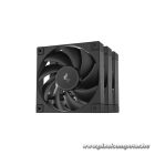DeepCool Cooler 12cm - FD12 (3in1) (27,6dB; max. 109,07 m3/h; 3pin csatlakozó; hydro bearing, ház hűtésre, PWM)
