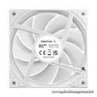 DeepCool Cooler 12cm - FD12 ARGB WH( (3in1) (27,6dB; max. 109,07 m3/h; 3pin csat; hydro bearing, ház hűtésre, PWM, fehé)
