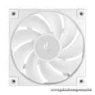DeepCool Cooler 12cm - FD12 ARGB WH (27,6dB; max. 109,07 m3/h; 3pin csatlakozó; hydro bearing, ház hűtésre, PWM, fehér)