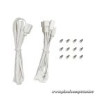 DeepCool Cooler 12cm - FL12 SE WH (3in1) (28.67dB; max.86,20 m3/h; 3x12cm, 3pin; hydro bearing, ház hűtésre, RGB, PWM)