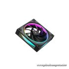 DeepCool Cooler 12cm - FL12 (32dB; max.93,44 m3/h; 3pin csatlakozó; hydro bearing, ház hűtésre, PWM)