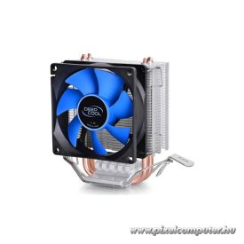   DeepCool Aktív CPU hűtő - ICE EDGE MINI FS V2.0 (25dB; max. 47,57 m3/h; 3pin csatlakozó; 2 db heatpipe, 8cm)