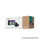 DeepCool CPU Vízhűtés - LD240 (max 21dB; max. 122,39 m3/h; 2x12cm, LED kijelző, fekete)