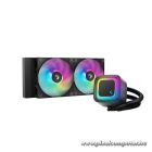 DeepCool CPU Water Cooler - LE240 V2 (max 31,6dB; max. 128,93 m3/h; 2x12cm, A-RGB LED)