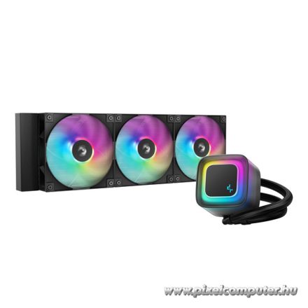 DeepCool CPU Water Cooler - LE360 V2 (max 31,6dB; max. 128,93 m3/h; 3x12cm, A-RGB LED)