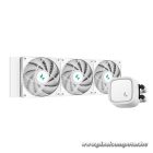 DeepCool CPU Water Cooler - LE720 WH (max 17,8dB; max. 145,86 m3/h; 3x12cm, A-RGB LED, fehér)