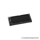 DeepCool CPU Water Cooler - LM240 (max 36.07dB; max. 112,52 m3/h; 2x12cm, LED kijelző, fekete)