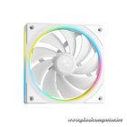 DeepCool CPU Water Cooler - LM360 WH (max 36,07dB; max. 122,52 m3/h; 3x12cm, LED kijelző, fehér)