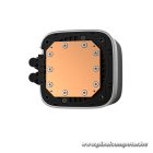 DeepCool CPU Water Cooler - LP240 (max 21dB; max. 122,39 m3/h; 2x12cm, LED kijelző, fekete)