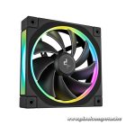 DeepCool CPU Water Cooler - LQ360 ULTRA ARGB (max 35.63dB; max. 124,72 m3/h; 3x12cm, LED kijelző, fekete)