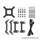 DeepCool CPU Water Cooler - LQ360 ULTRA ARGB (max 35.63dB; max. 124,72 m3/h; 3x12cm, LED kijelző, fekete)