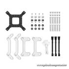 DeepCool CPU Water Cooler - LS720 SE WH (max 19dB; max. 103,38 m3/h; 3x12cm, A-RGB LED, fehér)