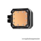 DeepCool CPU Water Cooler - MYSTIQUE 240 ARGB (max 21dB; max. 123,09 m3/h; 2x12cm, LED kijelző, fekete)