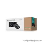 DeepCool CPU Water Cooler - MYSTIQUE 240 (max 21dB; max. 123,09 m3/h; 2x12cm, LED kijelző, fekete)