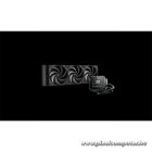 DeepCool CPU Water Cooler - SPARTACUS 360 (max 32,23dB; max. 135,73 m3/h; 3x12cm, LED kijelző, fekete)