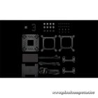 DeepCool CPU Water Cooler - SPARTACUS 360 (max 32,23dB; max. 135,73 m3/h; 3x12cm, LED kijelző, fekete)