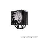 Endorfy CPU Cooler - Fera 5 Black ARGB (12 cm, 4 pin, 4x heatpipe, PWM, TDP 220W, fekete)