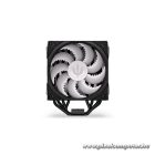 Endorfy CPU Cooler - Fera 5 Black ARGB (12 cm, 4 pin, 4x heatpipe, PWM, TDP 220W, fekete)