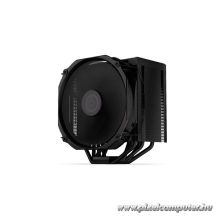 Endorfy CPU Cooler - Fortis 5 Black (14 cm, 4 pin, 6x heatpipe, PWM, TDP 220W, fekete)