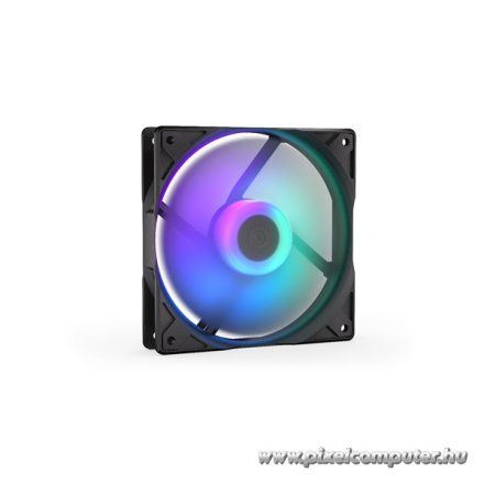 Endorfy Cooler - Stratus 120 PWM ARGB (12 cm, 4 pin, 1400 rpm, fekete)