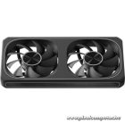 Formula Cooler 12cm - 2db Air Fusion 2 BK (33,46dB,max.42.65 CFM, PWM4-Pin+ARGB3-Pin, hydro bearing, ház hűtésre, ARGB)