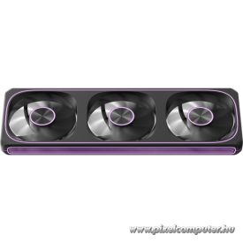   Formula Cooler 12cm -  3db Air Fusion 3 BK (37,93dB,max.39,64 CFM, PWM4-Pin+ARGB3-Pin, hydro bearing, ház hűtésre, ARGB)