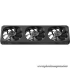 Formula Cooler 12cm -  3db Air Fusion 3 BK (37,93dB,max.39,64 CFM, PWM4-Pin+ARGB3-Pin, hydro bearing, ház hűtésre, ARGB)