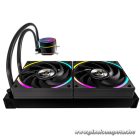 Formula CPU Water Cooler - Oasis L240 ARGB BK (2x12cm, A-RGB LED, fekete)