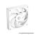 ID-Cooling Cooler 12cm - AF-125-W (29,85dB, max. 132,94 m3/h, 4pin, PWM, 12cm, ARGB LED, fehér)