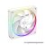 ID-Cooling Cooler 12cm - AF-127-ARGB-W (29,9dB, max. 132,52 m3/h, 4pin, PWM, 12cm, ARGB LED, fehér)
