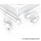 ID-Cooling Cooler 12cm - AF-127-ARGB-W (29,9dB, max. 132,52 m3/h, 4pin, PWM, 12cm, ARGB LED, fehér)