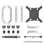 ID-Cooling CPU Water Cooler - DX240 MAX WHITE (35.2dB; max. 144,41 m3/h; 2x12cm, fehér)